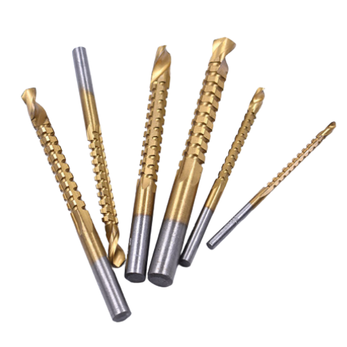 Set di 6 punte da trapano elicoidali multifunzione ✓