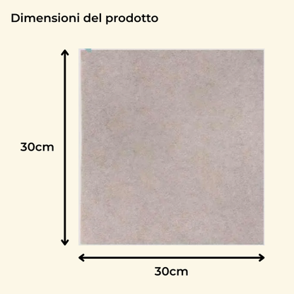 Panno multiuso in fibra di luffa. Super assorbente, separa il grasso, ideale per pulire la cucina, i tavoli e tutte le superfici.
