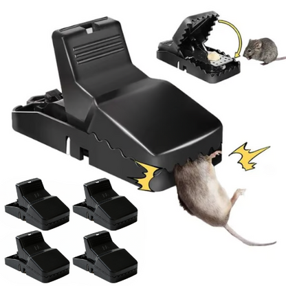 Trappola a Scatto per Topi – Robusta e ad Alta Resistenza