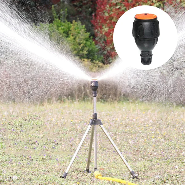Irrigatore a settori rotante 0-360° con cavalletto treppiede treppiedi kombo🌿