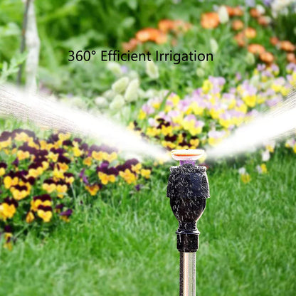 Irrigatore a settori rotante 0-360° con cavalletto treppiede treppiedi kombo🌿