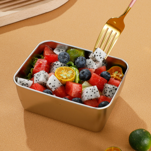 70% DI SCONTO | Contenitore Per Alimenti In Acciaio Inox In Stile Giapponese (13 × 10 × 5 cm)