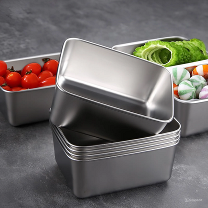 Vassoio Mini in Acciaio Inox Stile Giapponese (Phong)