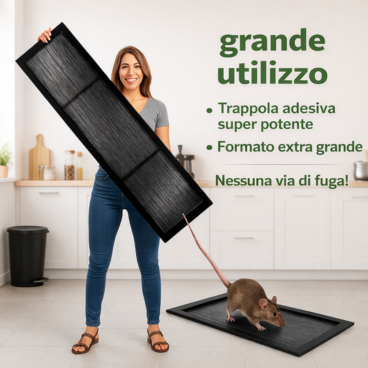 Trappole adesive professionali – Extra grandi per catturare più velocemente