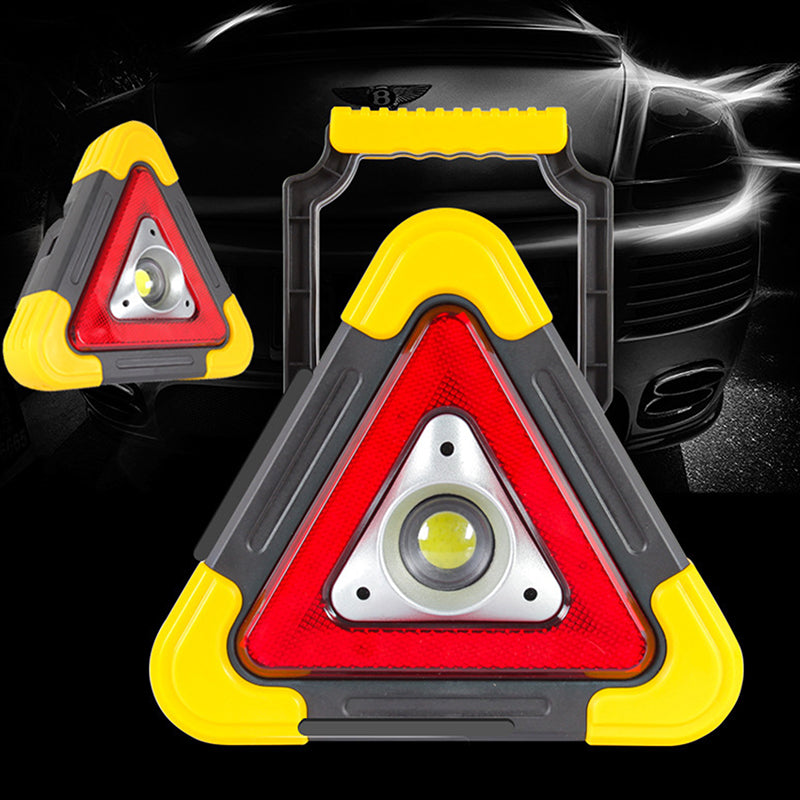 Triangolo di emergenza per auto con luce LED integrata
