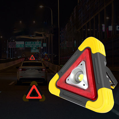 Triangolo di emergenza per auto con luce LED integrata