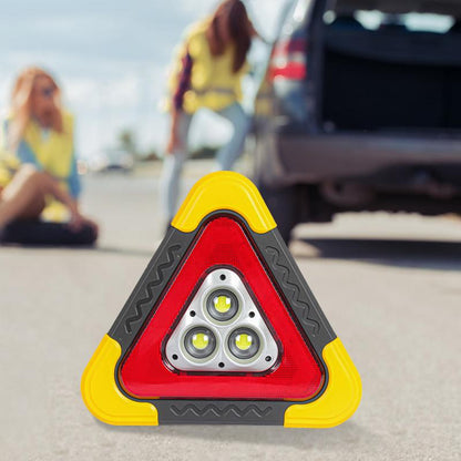 Triangolo di emergenza per auto con luce LED integrata