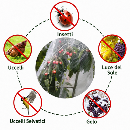 70% OFF | Sacchetti In Rete Traspiranti Riutilizzabili Per La Protezione Di Frutta E Verdura – Proteggi Da Insetti, Moscerini Della Frutta E Uccelli