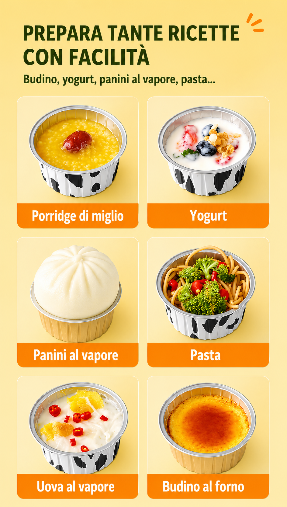 Combo da 50 Stampini in Alluminio Premium – Riutilizzabili, Ideali per Forno, Cottura al Vapore e Dolci Multifunzionali