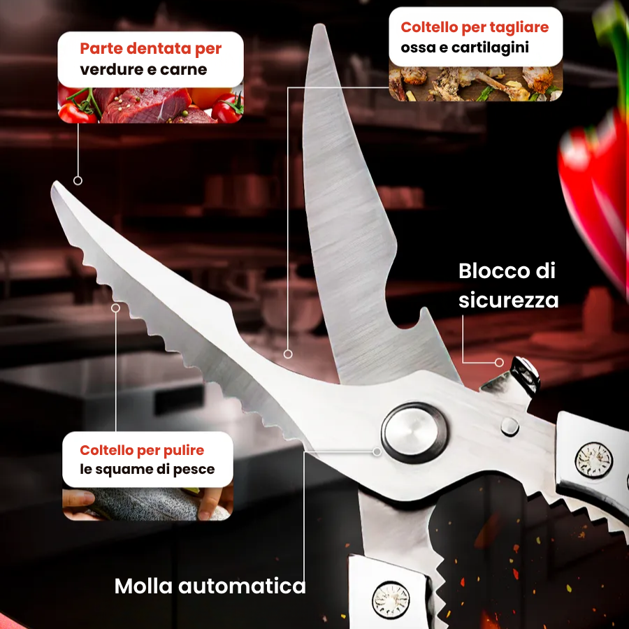 ⚡Forbici in acciaio premium importate dalla Repubblica Federale di Germania