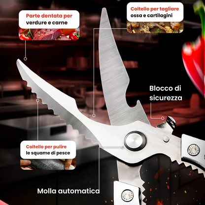 ⚡Forbici in acciaio premium importate dalla Repubblica Federale di Germania