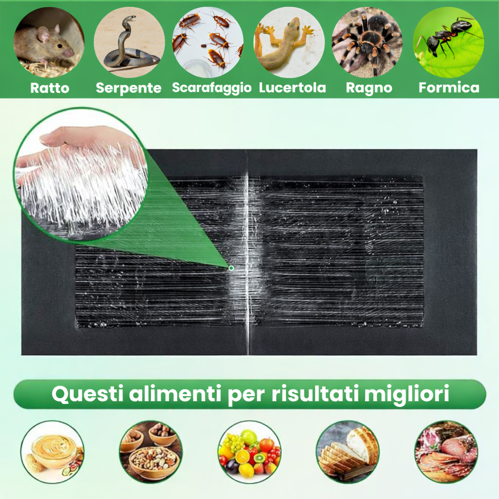 Trappole adesive professionali – Extra grandi per catturare più velocemente