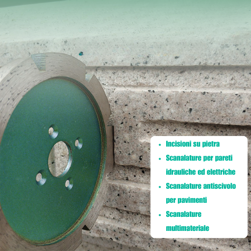 🔝Disco diamantato di classe 1 - Taglia piastrelle e pietre in un solo taglio