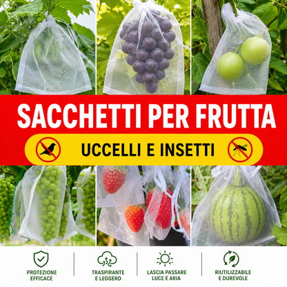70% OFF | SACCHETTI IN RETE RIUTILIZZABILI PER PROTEGGERE FRUTTA E ORTAGGI