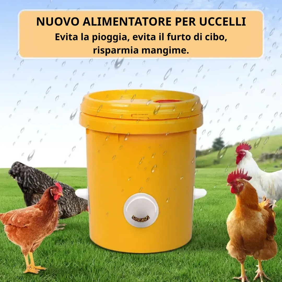 70% OFF | Mangiatoia Automatica Per Polli E Anatre Per Tutti I Tipi Di Secchi – Include Punta Da Trapano E Sega A Tazza