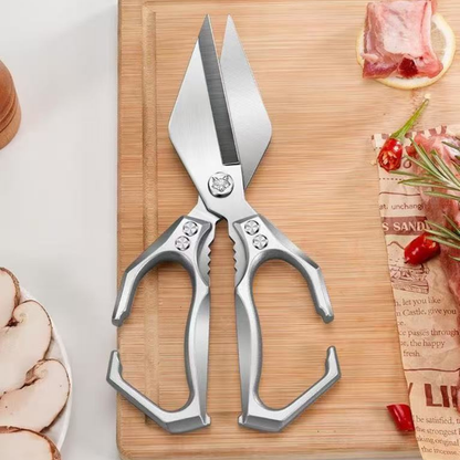 Forbici da cucina grandi in acciaio inox tedesco con lame a forma di diamante ✂️