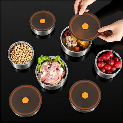 PORTAPRANZO PREMIUM IN ACCIAIO INOX 304 CON COPERCHIO ERMETICO | CAPACITÀ 900 ML