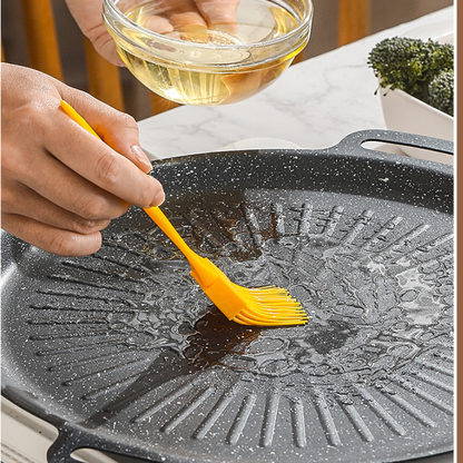 Padella Grill Universale per Cucina a Gas, Cucina a Induzione e Fiamma Libera