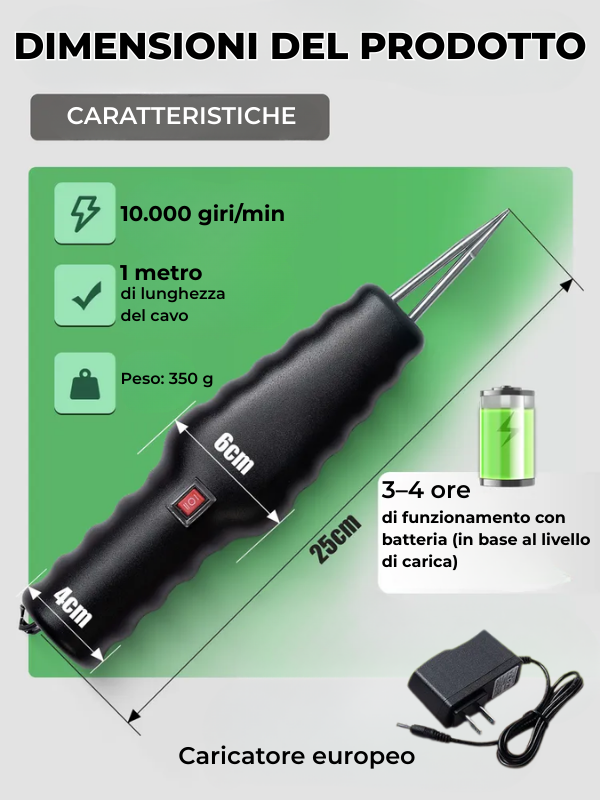 Macchina spiumatrice elettrica per polli, anatre e quaglie