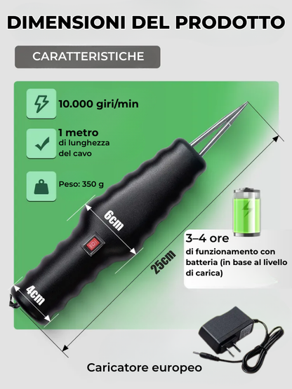 Macchina spiumatrice elettrica per polli, anatre e quaglie