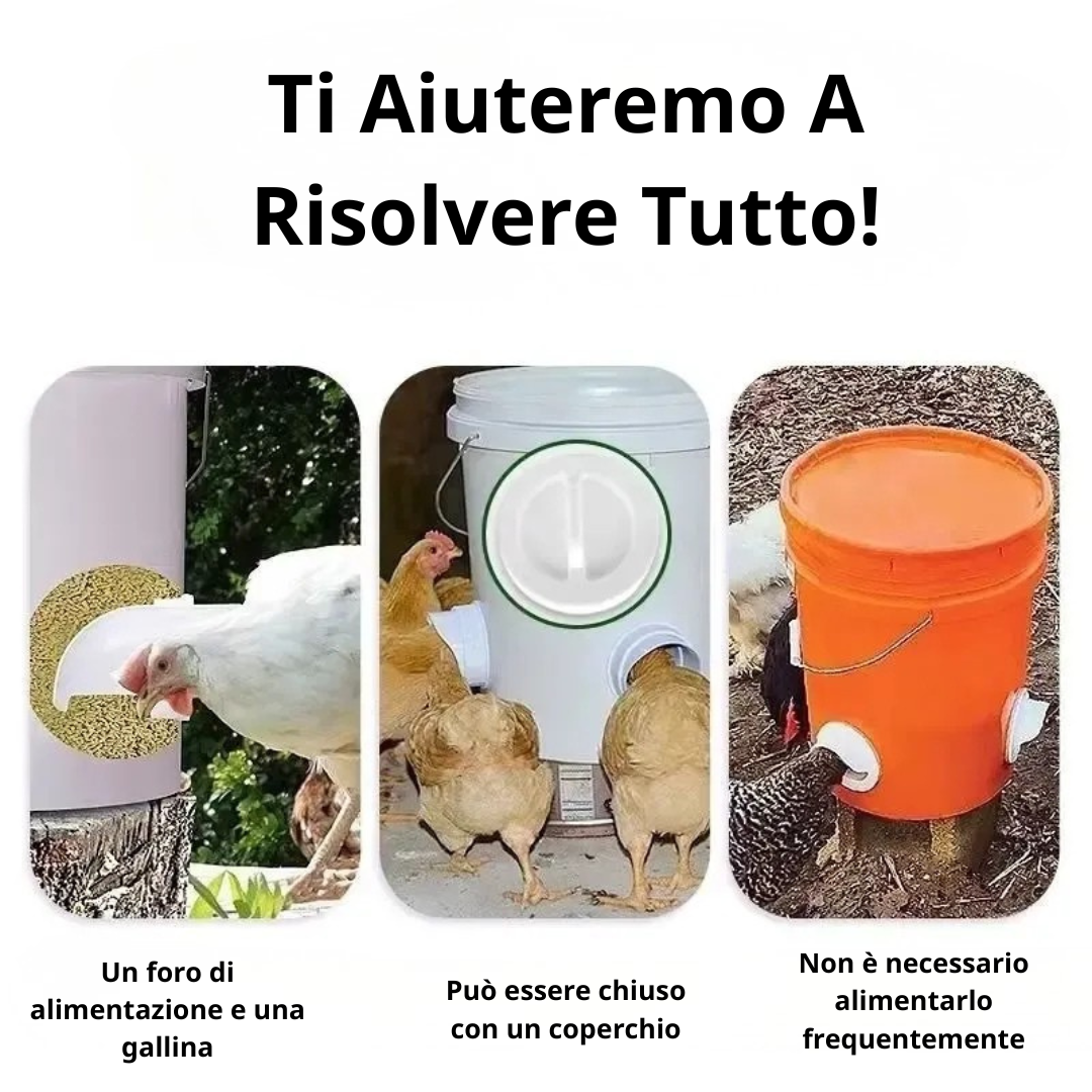 70% OFF | Mangiatoia Automatica Per Polli E Anatre Per Tutti I Tipi Di Secchi – Include Punta Da Trapano E Sega A Tazza