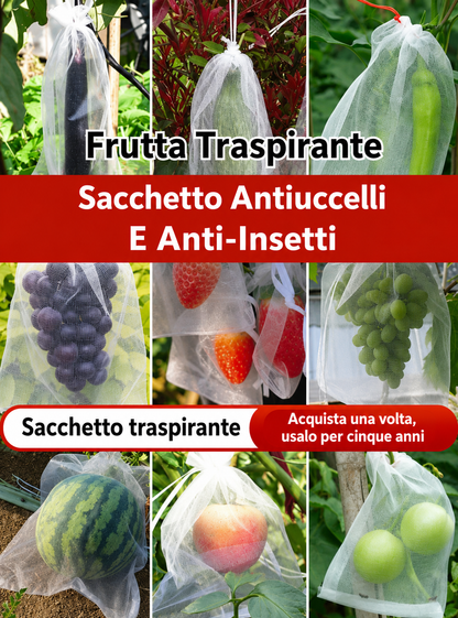 70% OFF | SACCHETTI A RETE RIUTILIZZABILI PER PROTEGGERE FRUTTA E VERDURA