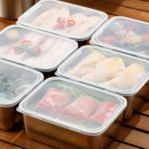70% DI SCONTO | Contenitore Per Alimenti In Acciaio Inox In Stile Giapponese (13 × 10 × 5 cm)
