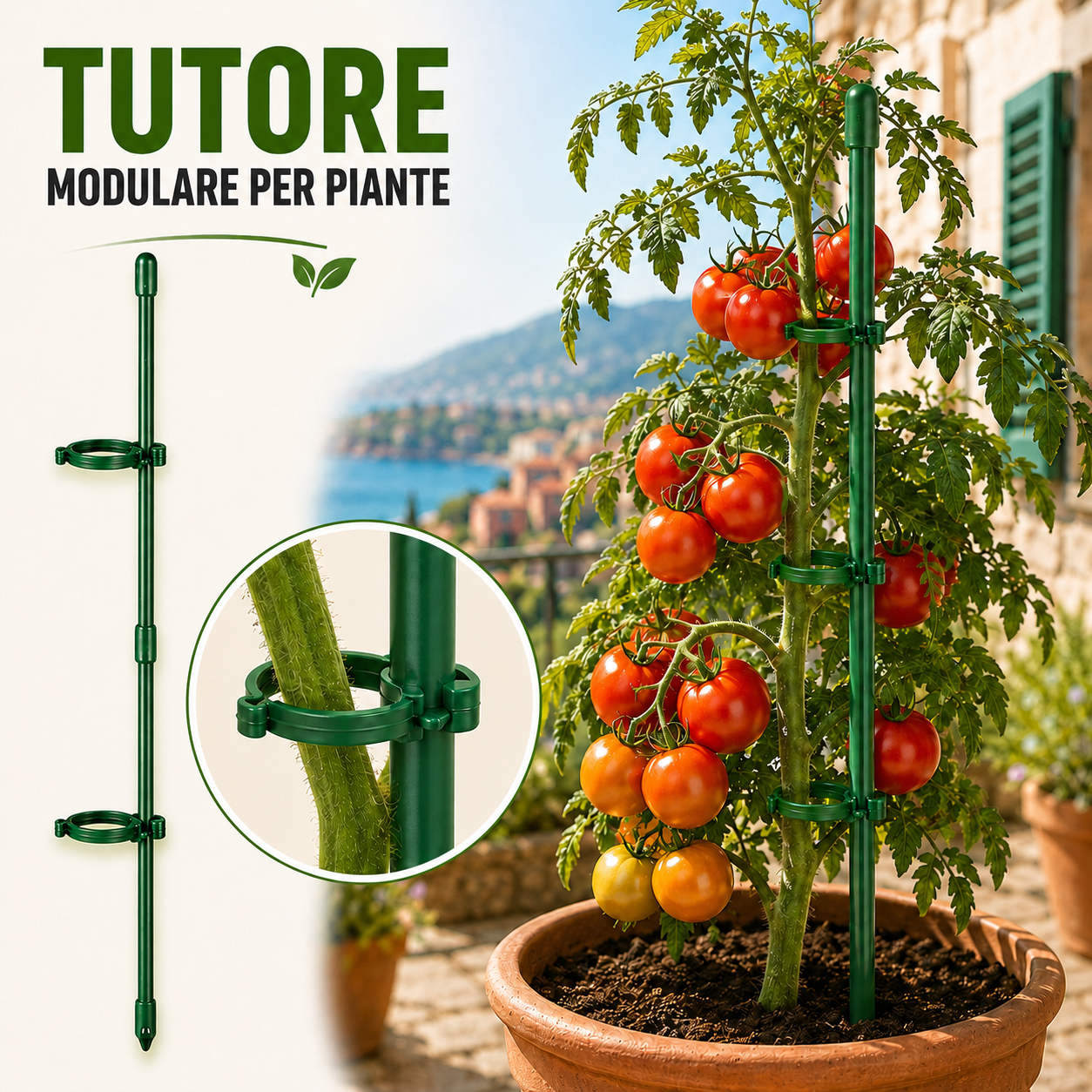 70% OFF | Supporto Modulare Regolabile Per Piante