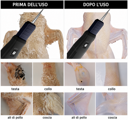 Macchina spiumatrice elettrica per polli, anatre e quaglie (Bản sao)