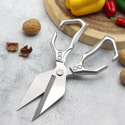 Forbici da cucina grandi in acciaio inox tedesco con lame a forma di diamante ✂️
