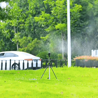 Irrigatore a settori rotante 0-360° con cavalletto treppiede treppiedi kombo🌿