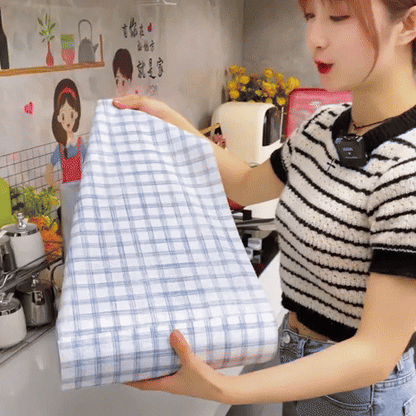 Panno da cucina in rotolo, non lascia pelucchi, non assorbe olio, panno speciale per cucina, per uso a secco e umido, panno multiuso