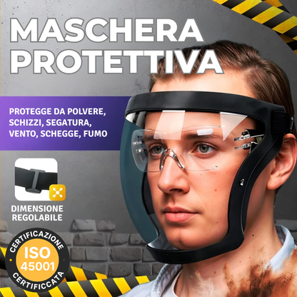 70% OFF | La visiera protegge il viso dalle polveri sottili e dalla nebbia