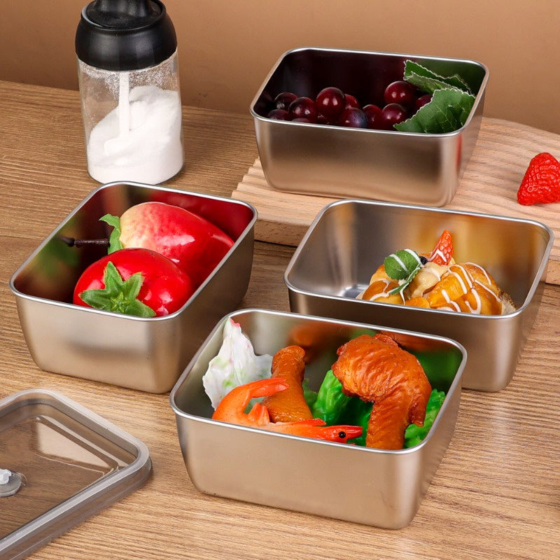 70% DI SCONTO | Contenitore Per Alimenti In Acciaio Inox In Stile Giapponese (13 × 10 × 5 cm)
