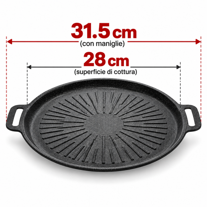 70% OFF| Padella antiaderente multiuso a 6 strati — adatta a gas, induzione, elettrico e infrarossi